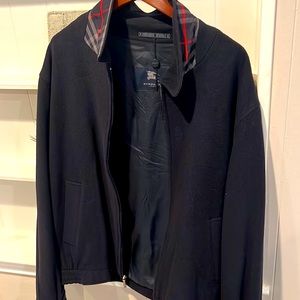 Vintage Burberry London Men's Bomber Jacket